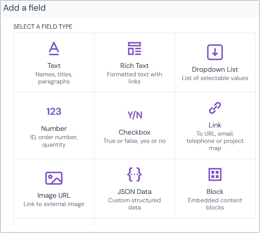 select-field-type