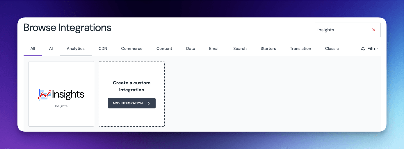 insights-integration-list