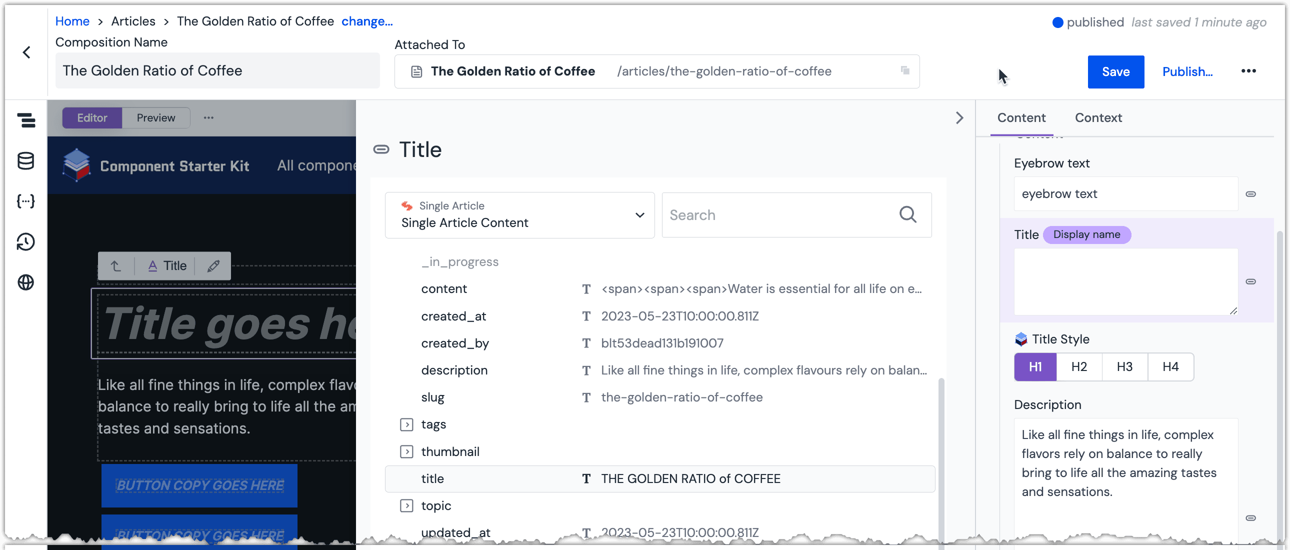 title-selected-contentstack