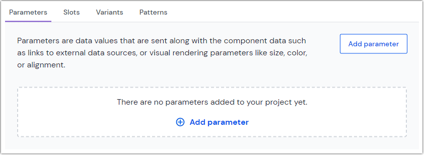 no-parameters