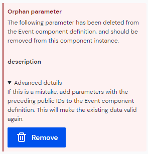 remove-orphan-parameter-data