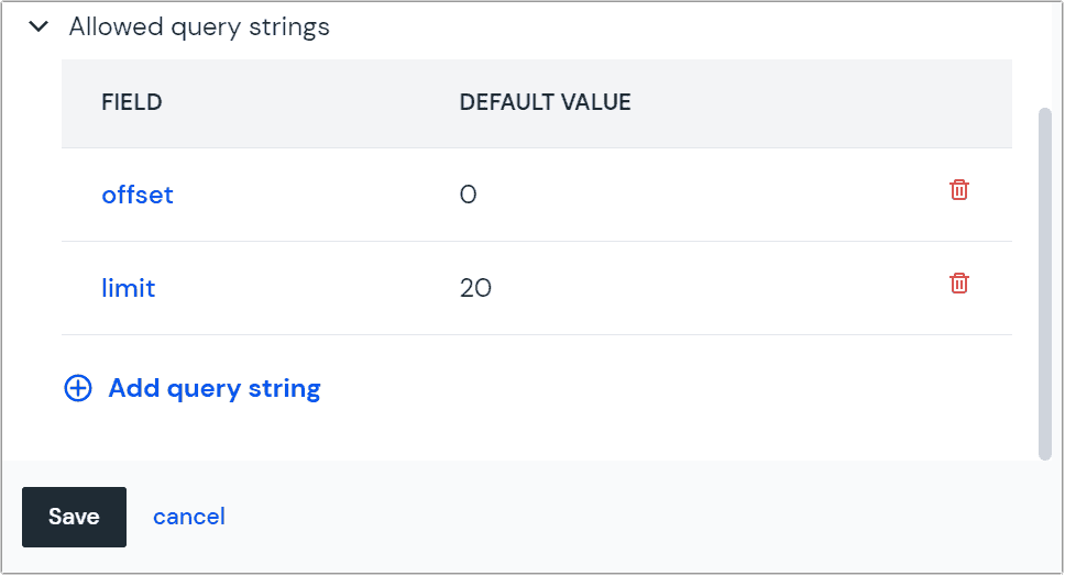 dynamic-input-query-string