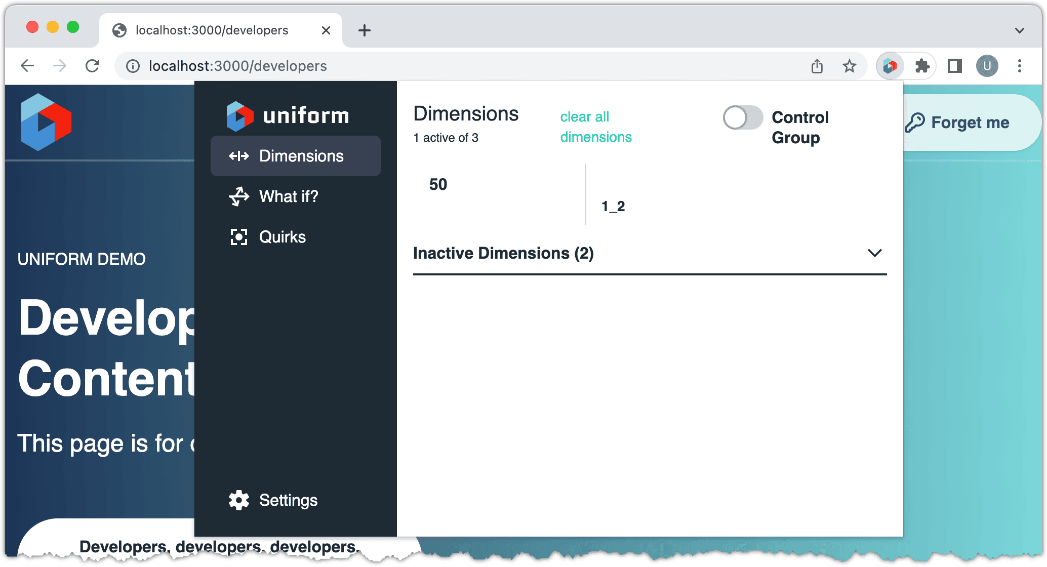 localhost-page-developers-extension-initial