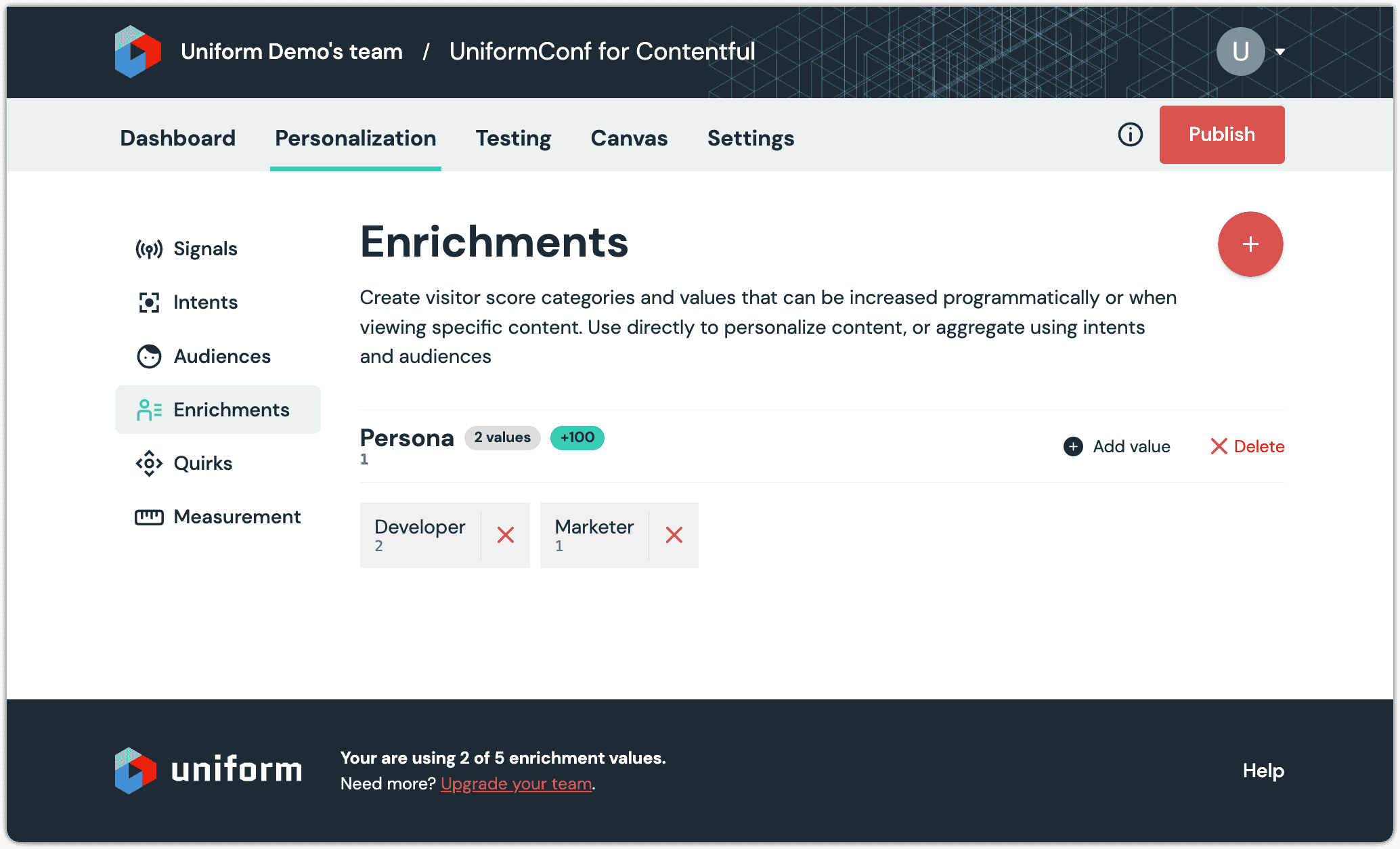 uniform-developer-value-added
