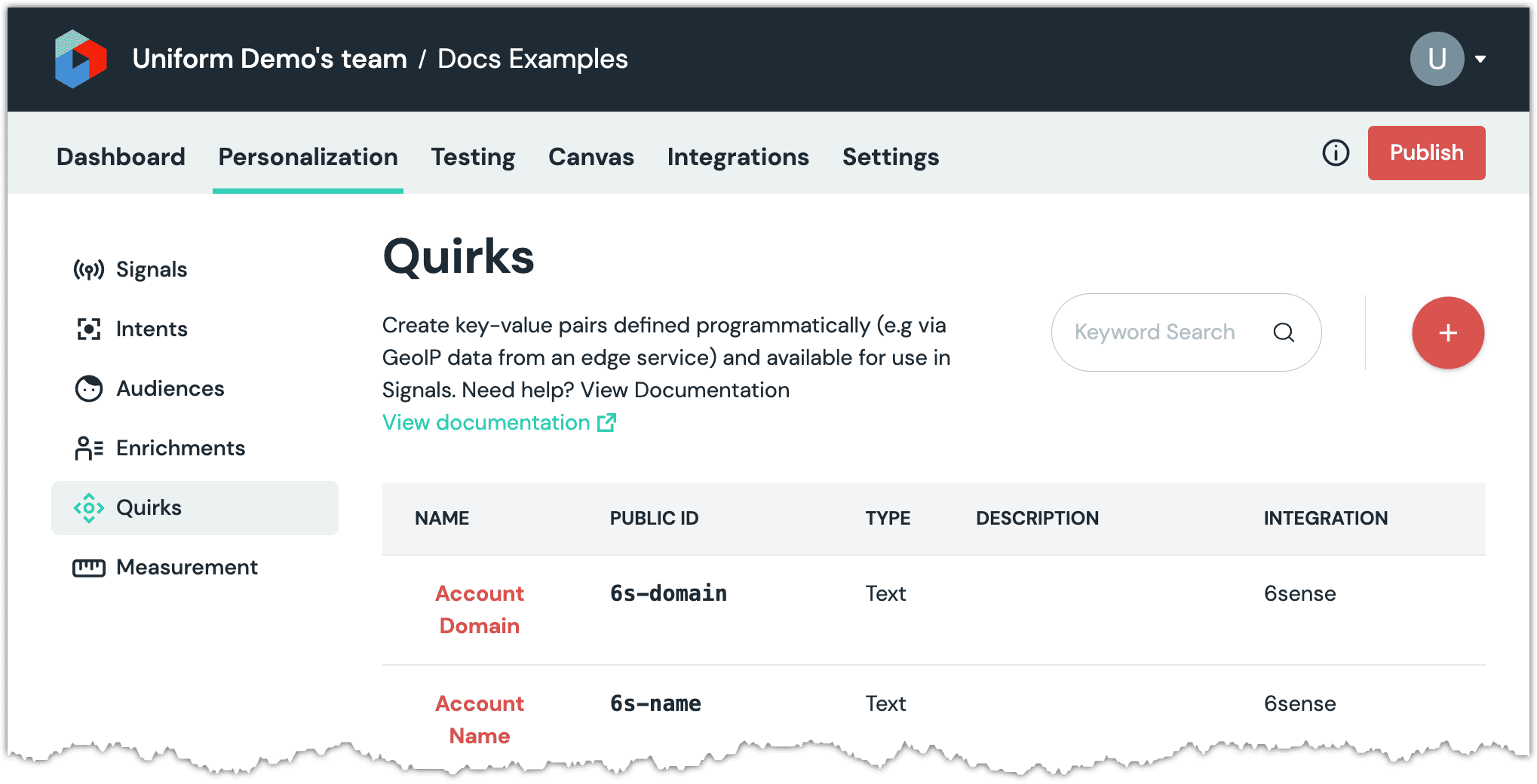 available-quirks