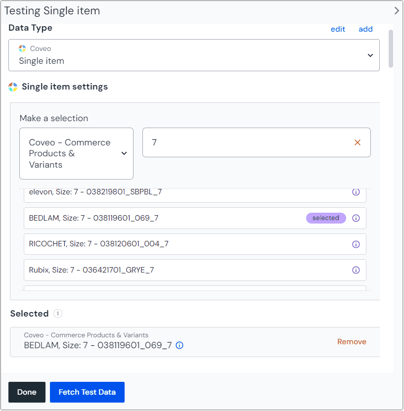 testing-single-item